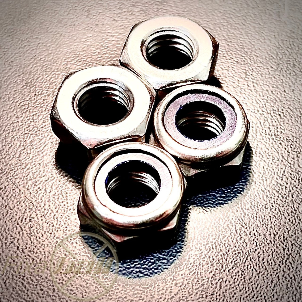 Metric, Under M10, Hex Nyloc Nut, A4/ 316 Stainless Steel, T-Type, DIN 985. Nuts Metric, Under M10, Hex Nyloc Nut, A4/ 316 Stainless Steel, T-Type, DIN 985. Nyloc Nuts