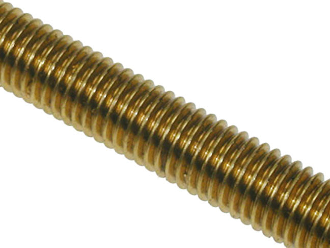 Metric, Various Lengths, Solid Brass, All Threaded Bar/ Rod, DIN 975 Threaded Bar/ Studding Metric, Various Lengths, Solid Brass, All Threaded Bar/ Rod, DIN 975 METRIC - Solid Brass Studding