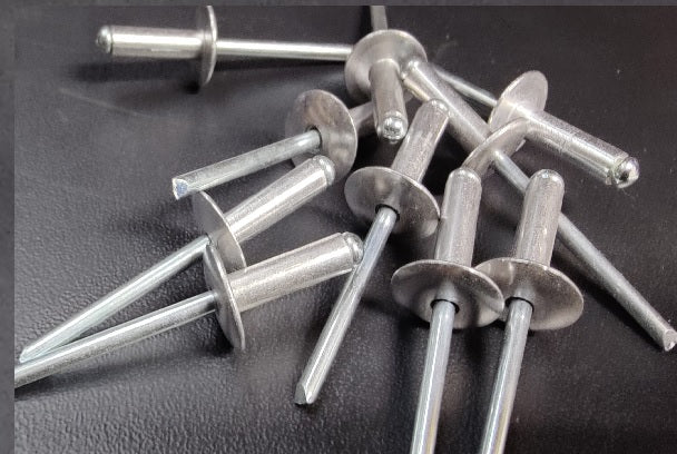 3.2mm Pop Blind Rivets Large Flange Aluminium - Fixaball Ltd. Fixings and Fasteners UK