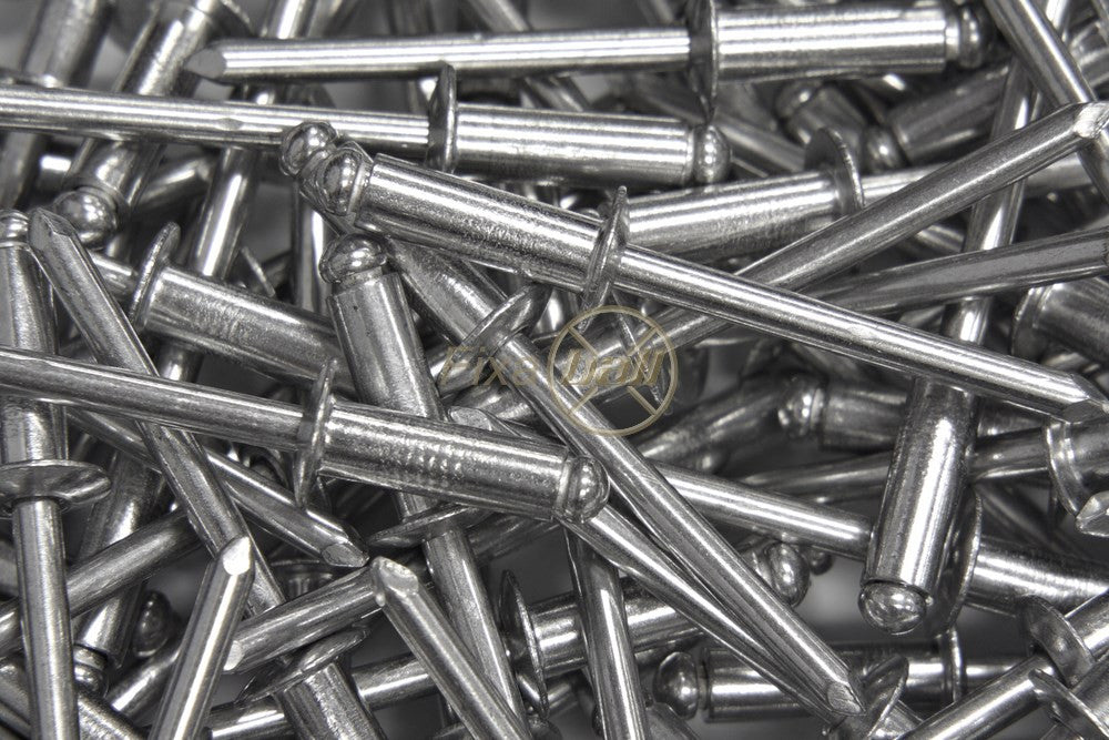 4mm, Pop Rivets, Domed, Aluminium/ Steel, ISO 15983A Pop Rivets - Blind 4mm, Pop Rivets, Domed, Aluminium/ Steel, ISO 15983A Dome - Blind Rivet