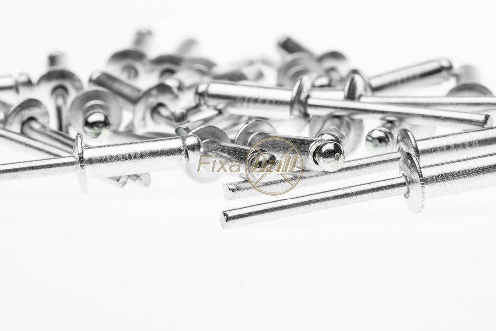 4mm, Pop Rivets, Domed, Aluminium/ Steel, ISO 15983A Pop Rivets - Blind 4mm, Pop Rivets, Domed, Aluminium/ Steel, ISO 15983A Dome - Blind Rivet