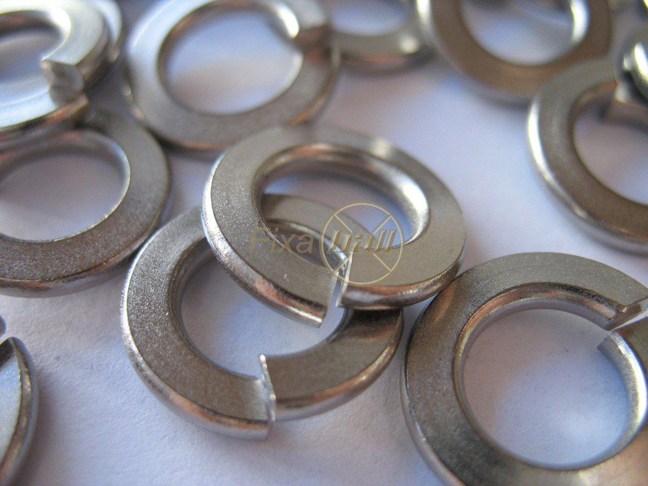 Spring Washers, Rectangle (DIN 128) and Square Section (DIN 7980), Zinc, BZP. Washers Spring Washers, Rectangle (DIN 128) and Square Section (DIN 7980), Zinc, BZP. Spring Washers - Single Coil